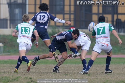 2011-10-30 Rugby Grande Milano-Rugby Modena 076